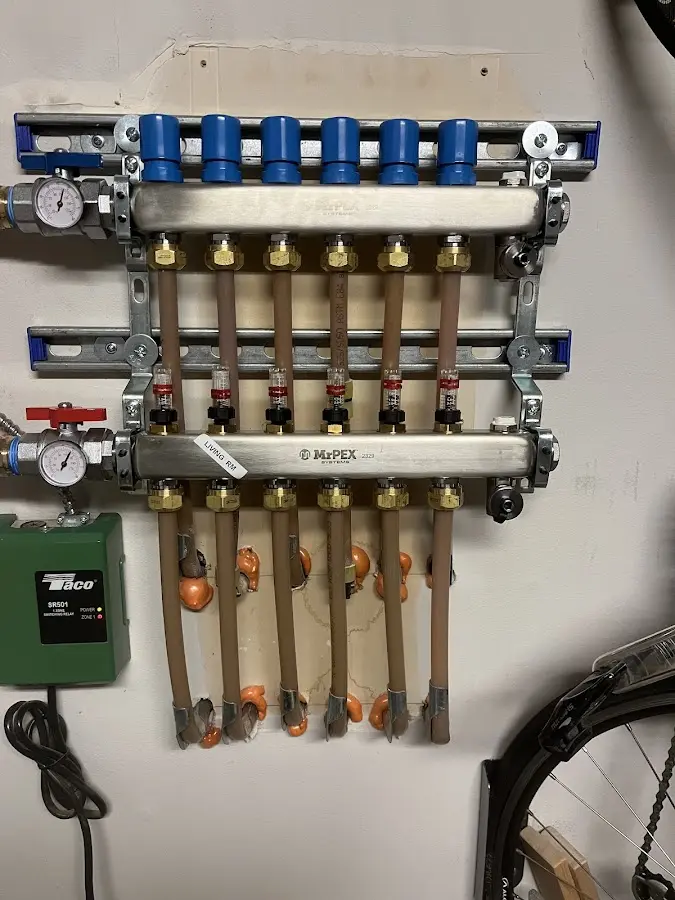 Plumber performing Leak Detection at a residential property in Hinesville